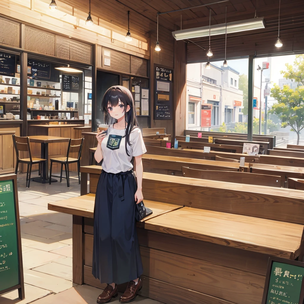 university student、Cafe
