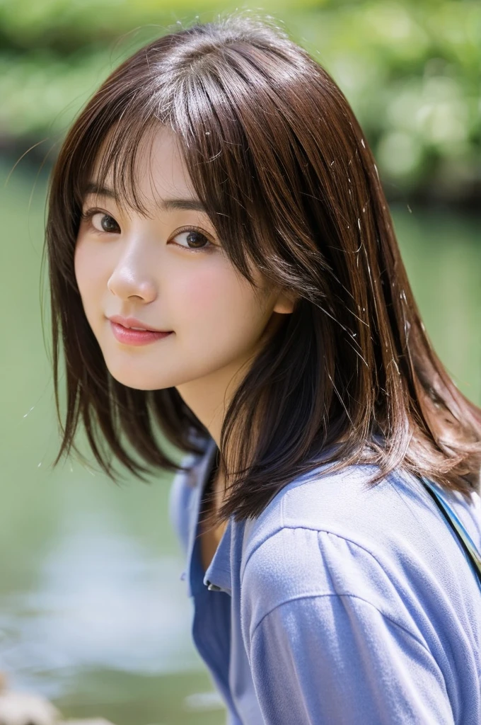 Close-up portrait of medium haired woman wearing camisole、beautiful japanese female、Gorgeous young Japanese woman、beautiful young woman with、Asian Humans、A Japanese Lady、Jae Young Nam、beautifull asian girl ever、young adorable、ulzzangs、cute face of girl、Portrait of a female idol in Japan、extremely beautyful girl、along the river
