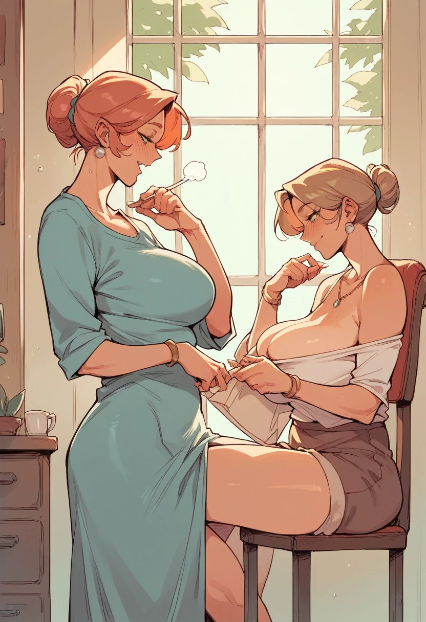 Futanari comic milf