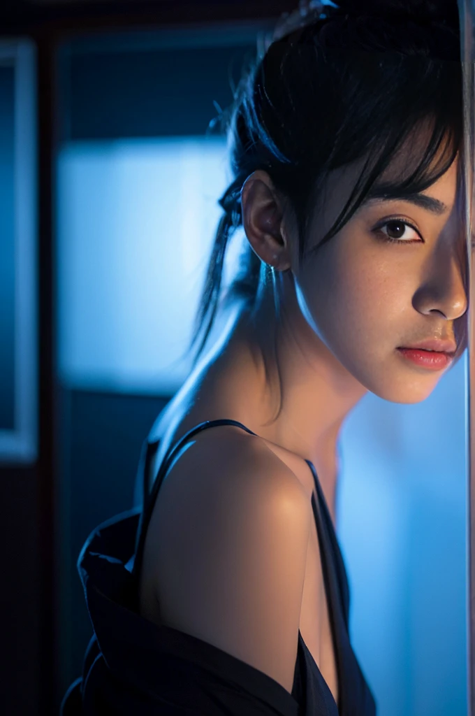 21-year-old Japan woman、Centered,((Looking into the camera:1.2)),(Approaching perfection:1.4),dynamic,moonlight,Very detailed,Smooth,Sharp focus,figure,Emotional, unity 8k wallpaper,Super detailed,beautifully、Realistic、masterpiece,Highest quality,One girl,Very detailed,dynamic angle,elegant,Atmospheric