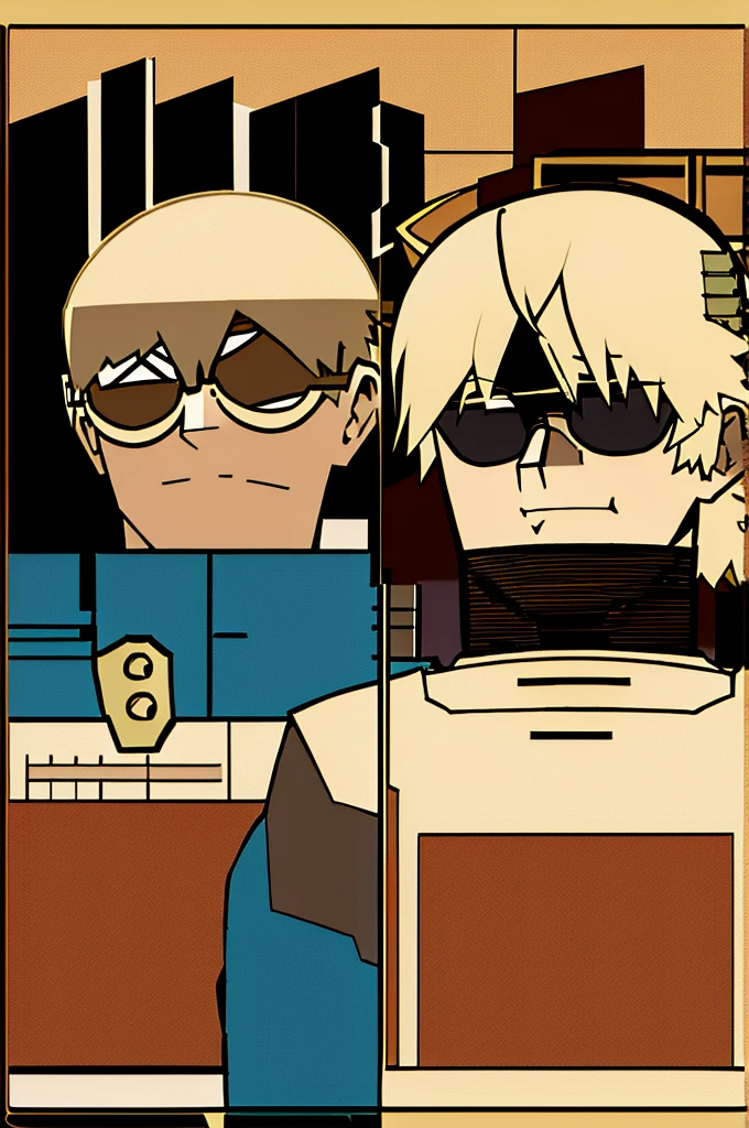 Blonde, Round Glasses, cool, Gear Accessories, 