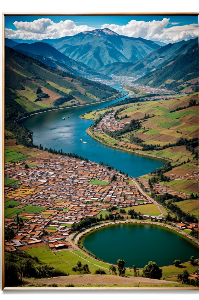 Poster about Boyacá Colombia