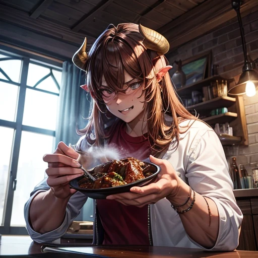 Beef-eating Minotaur
