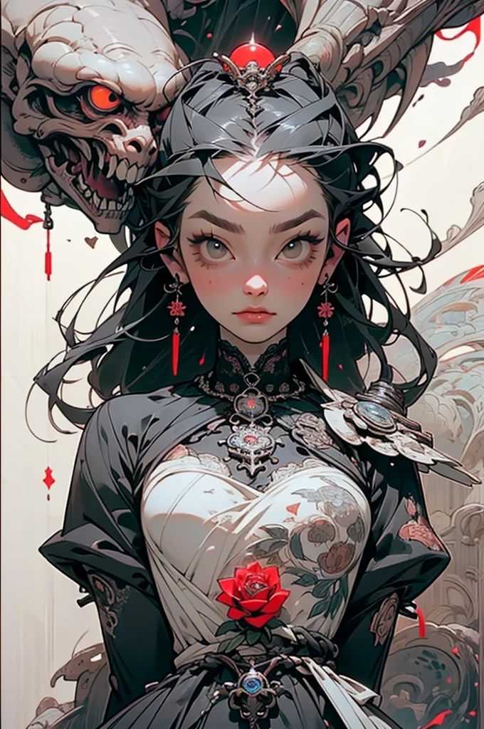 (Artwork of exceptional craftsmanship),(Detailed illustrations,(Art based on a very ideal anatomy),Very detailed and detailed drawing,Delicate lines with slow and rapid,(Realistic texture expression)),[Color tressed main line],[ruins background],HENTAI ANIME (MACHINEAlice (Beauty) (Tall [High class] sixteen years old (Smooth straight hair [Crystal clear long hair]))) AUTOMATON,((Black dress) Black Rose (Lace pattern [caltrop]) ((Cybernean Alien Armor) ((Through the material))) (Cybernetic Gothic Lolita [Titanium alloy] [chains])),[Bondage Fashion],(Perfectly proportioned),(Fine and beautiful skin expression [realistic skin detail]),(Design built to the highest level,[Advanced structural understanding of materials],Ideal color coordination),(Intricate and beautiful decoration (Dense detail)),(More on shiny hair),[Perfect hand details],(Beautiful perfect face [Realistic face details]),[Clear gaze],[long and beautiful eyelashes],[Perfect eye details (Eyes beautifully drawn down to the smallest detail)],(detaileds,high-detail),((Precision Detail),[multi-layer texture],HighQuality,hight resolution),[(Accurate simulation of light-material interactions),Understanding Airflow,Mechanically correct representation],[Visual art that conveys a sense of narrative] [Full body like],[[Desaturation]].