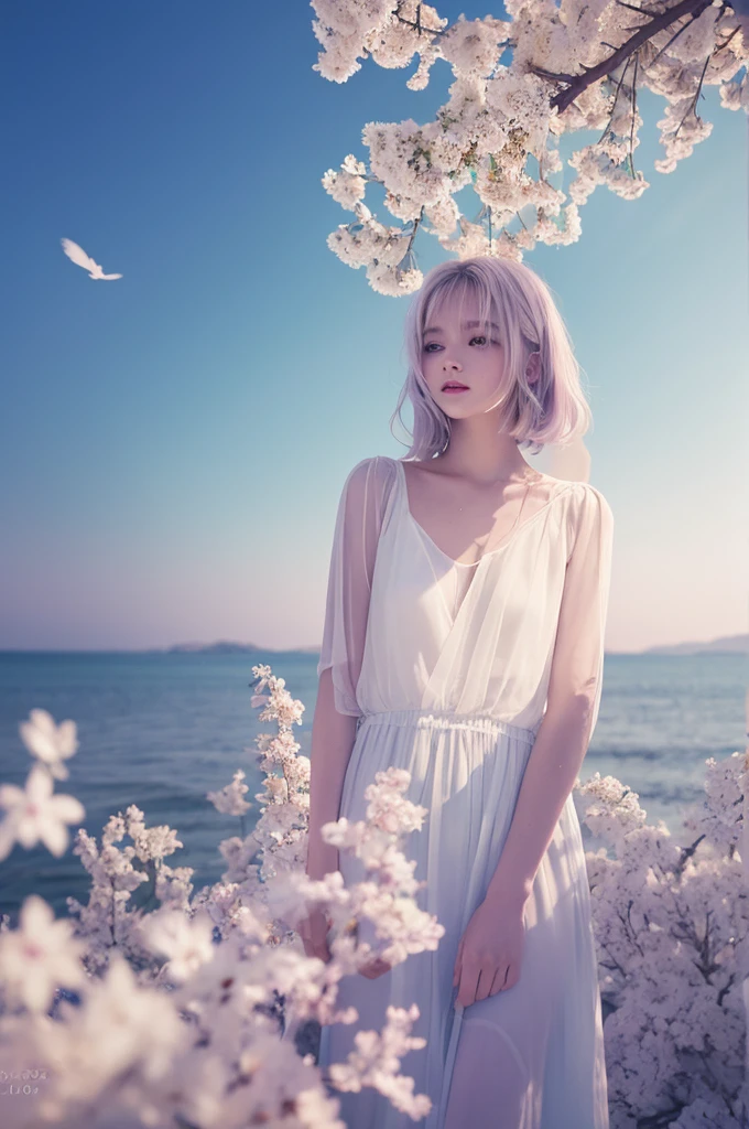photograph　Transparency　Beauty　White World　Pastel tones