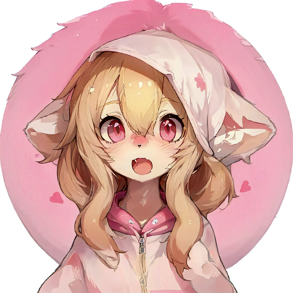 Cartoon girl in a pink hoodie and a pink hoodie, umaru-chan, , pretty girl, little ****ta girl, Cute anime style, Cute Anime Cat Girl, pretty girlのアニメビジュアル, upon, Cute anime face, Cute Anime Girl, Cute anime manga style, shirabii, extremely Cute Anime Girl face