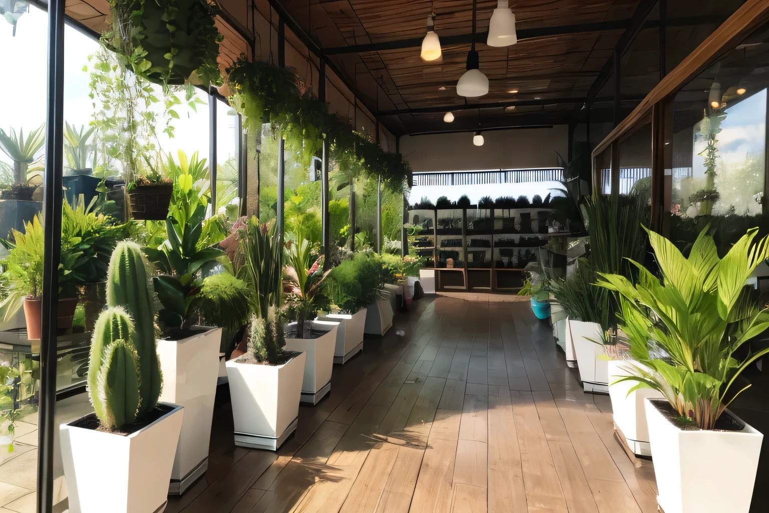 Chic plant store