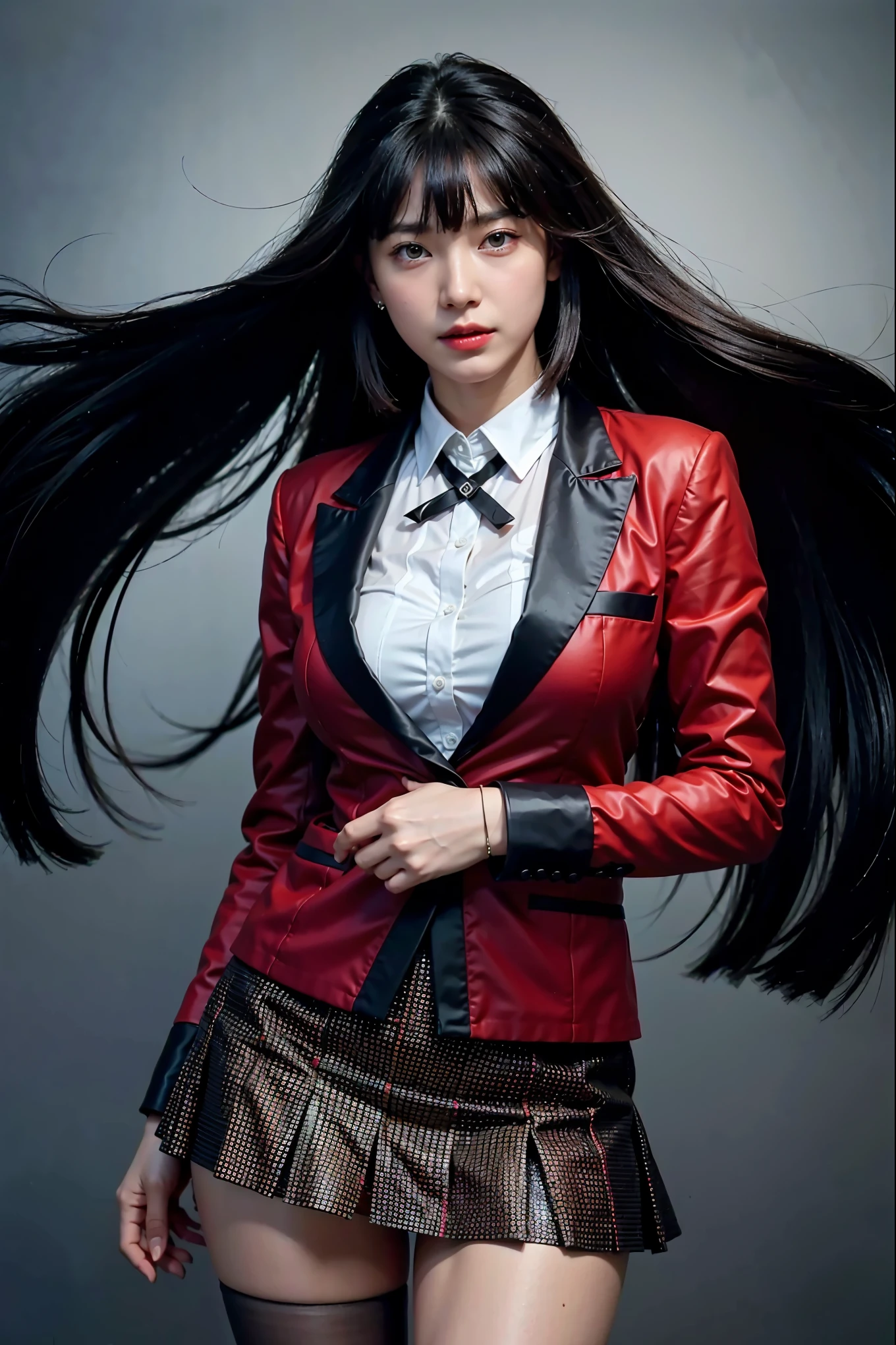superrealism, ultra high res,8k,(Photorealsitic:1.4), (WWⅡ-like mechanical suit), Collapsed Cities, heavy weapons,vivid textures, beautiful hair, japanese female soldier,(cute idle face),legs, ((super realistic all textures)), ((super intricate all details)), full body shot, ultra sharp photo result, beige color, scratch, Rust, weathering, Sweat, move, operational action in progress, steampunk, taken with Fuji film X-T30+Nokton. HDR10,Minimum of 4 pieces created