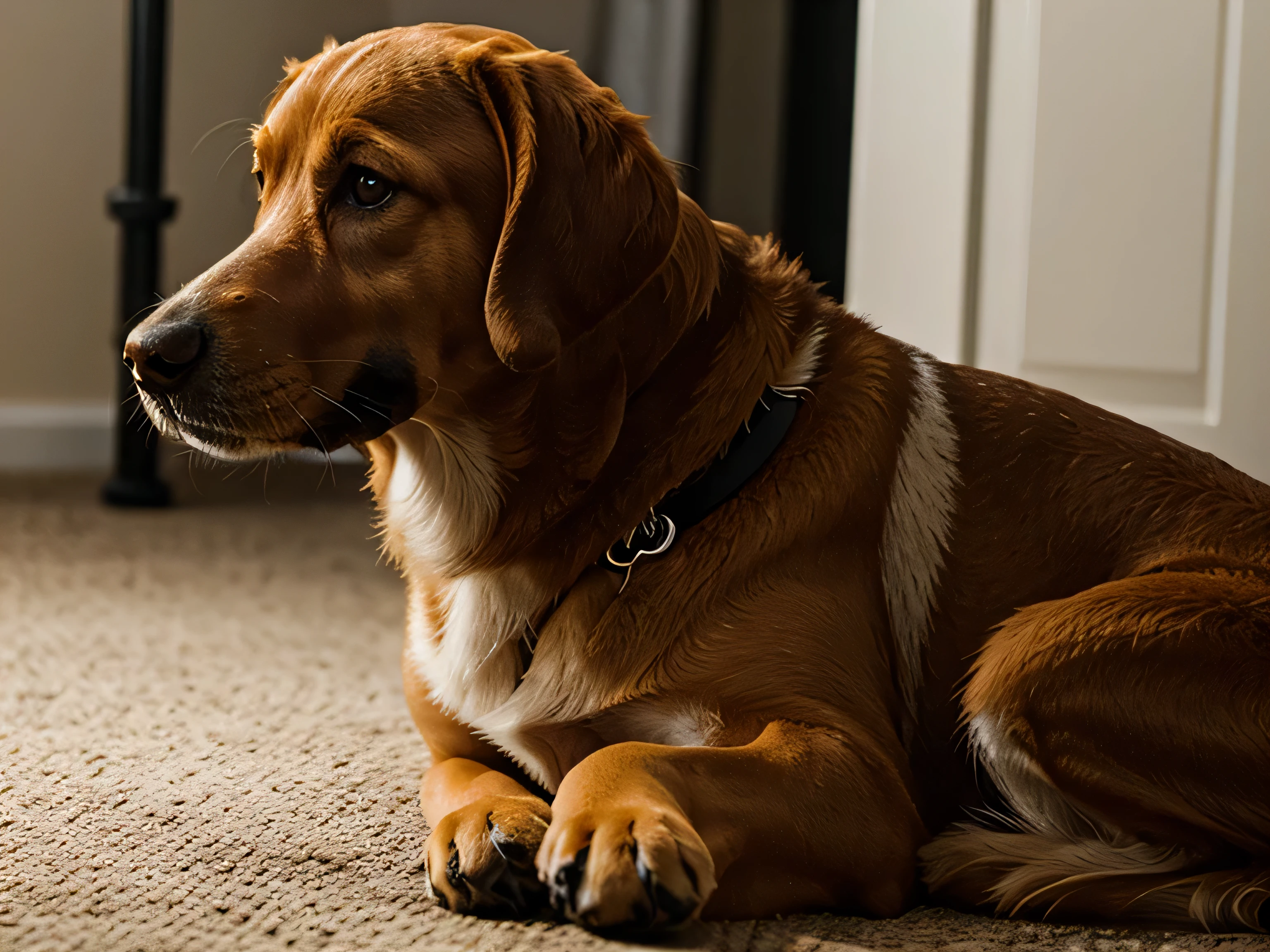 docile dog