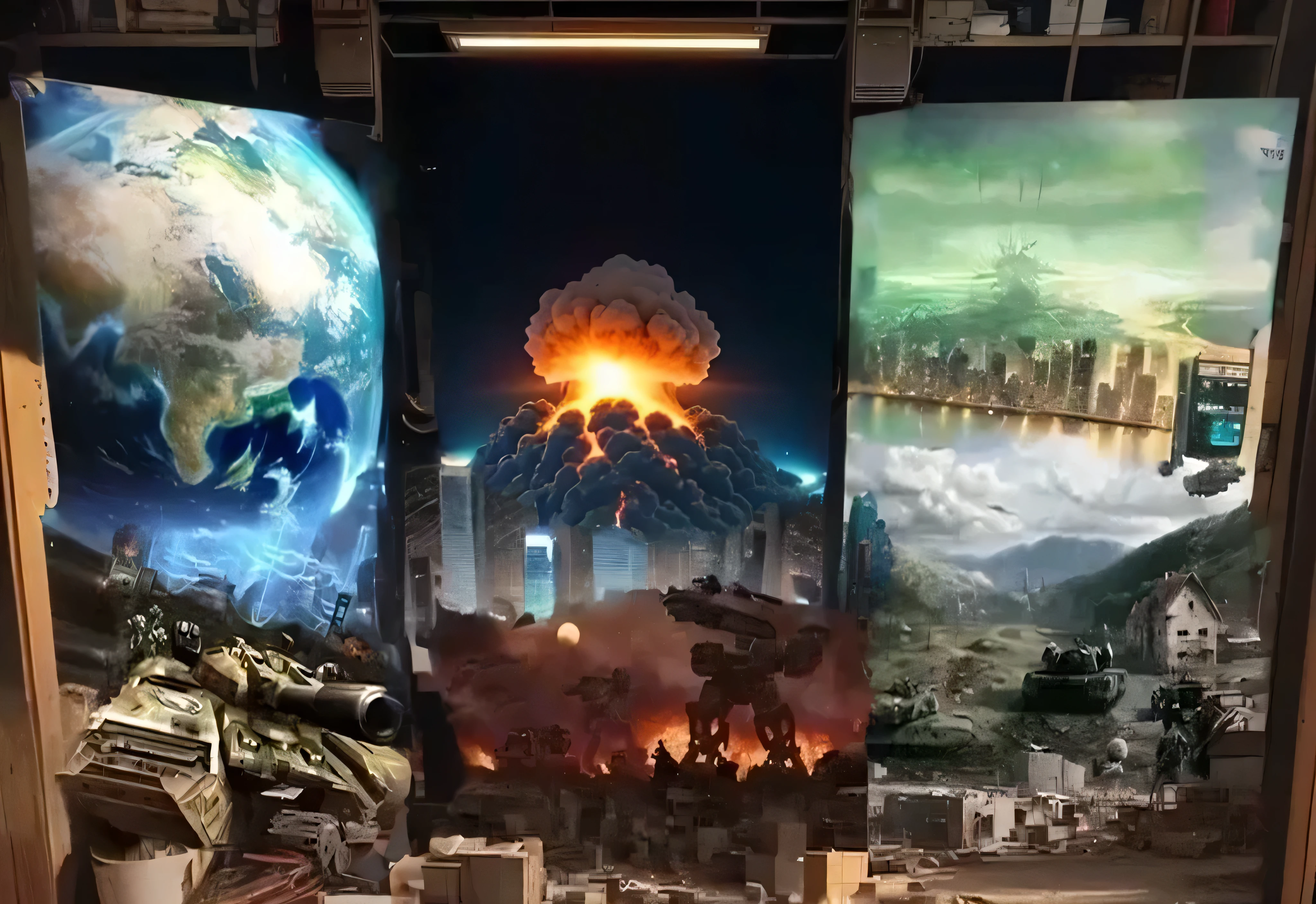 nuclear explosion