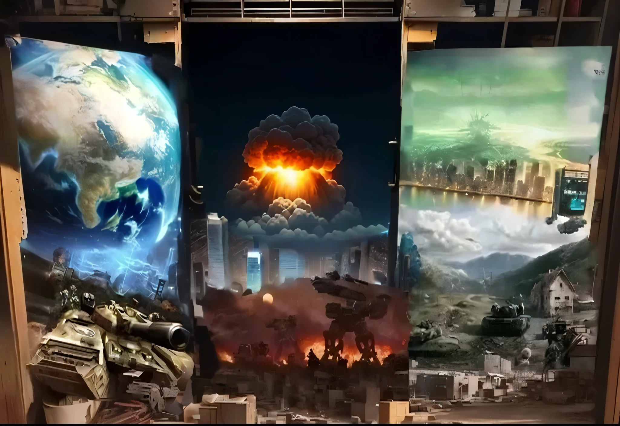 nuclear explosion