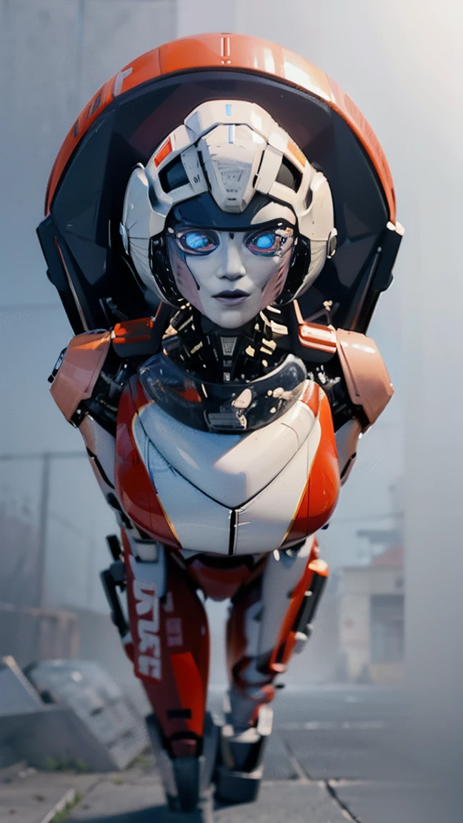 ROTB_Arcee, 1 chica, pechos grandes, innie pussy, sonrisa, robot, mecha, (ojos brillantes:1.2), Caderas anchas, ombligo, muslos gruesos, pose T , modelado 3d, voluptuosa, primer plano, enfoque frontal, retrato, de frente 1:2, mirando al observador frontal, modelado 3d , 3d , blender Cuerpo completo hole body highly detailed, highly detailed figure, female full body, female body, humanoid woman, female full-skin figure, realistic body structure, woman body, female human torso, perfect human female specimen, human female, detailed body structure