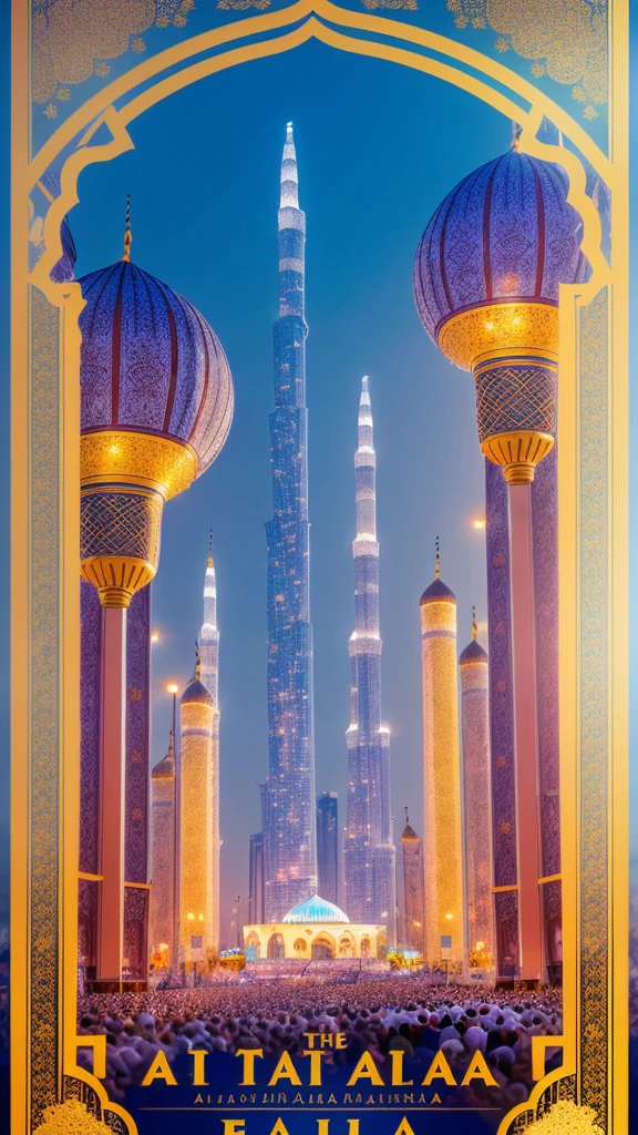 (best quality:1.4),(Best results:1.4),(Ultra-clear picture quality:1.4),(Ultra-sharp details:1.2),eid al-adha,Eid al-Adha poster,festival海报,festival,Eid al-Adha,