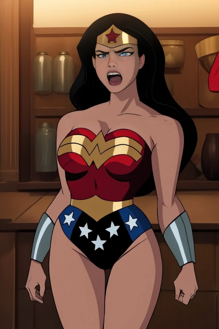 wonder woman is so angry at you