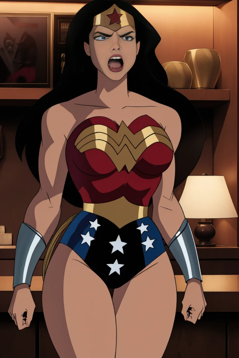 wonder woman is so angry at you