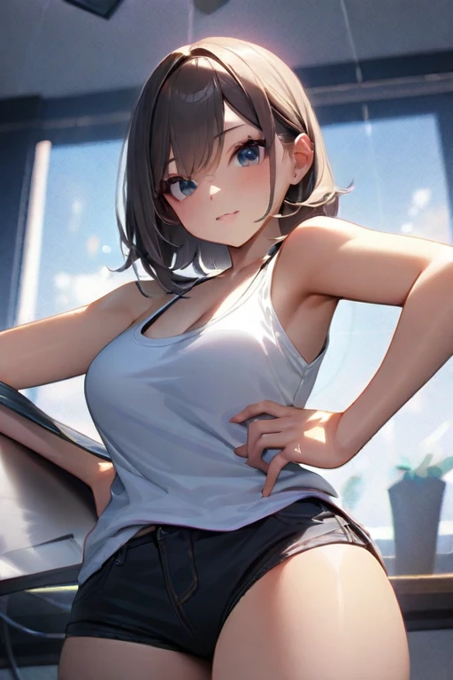 ((Best quality)), ((masterpiece)), (detailed), playstation 5 girl