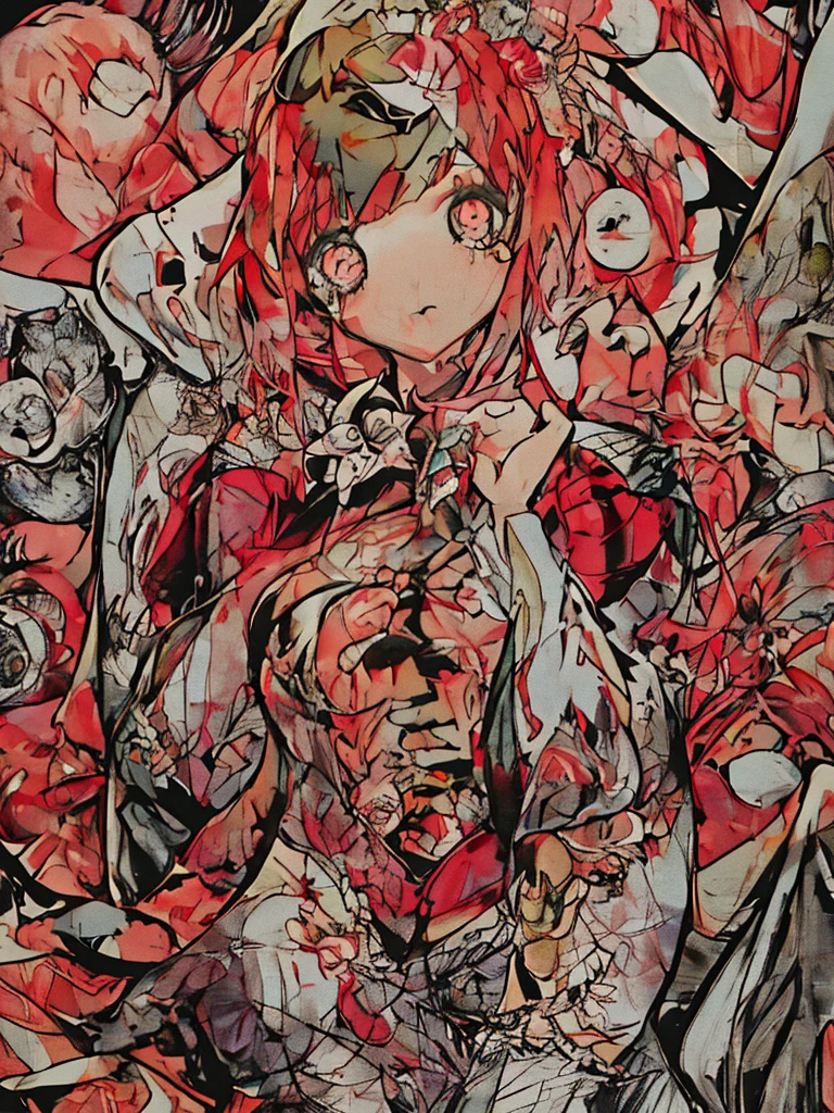 Create an anime character. She is an 18-year-old girl, short (157 cm tall), with voluptuous and model-like proportions. She has a youthful face contrasting with her mature and stunning older-sister-like body. She has short bobbed hair with see-through bangs, white in color. Her eyelashes are sharp, and her eyes are large and round with a seductive, sharp, cunning, and slightly intimidating look. Her eyes are purple with intricate details. She has soft, pinchable cheeks with a slight pink blush. Her shoulders are narrow, and she has a large B-cup bust. She has a slim waist with a slight belly, wide hips, thick voluptuous thighs, and long, beautiful legs.
Her personality is tsundere, cunning, intelligent, and innocent. She wears a vintage-style mixed with street fashion outfit (highly detailed and exquisitely beautiful). She is of the human-albino owl hybrid race. The artwork should be highly detailed and sharp in every aspect, with perfect lighting and shading. It should be a high-quality masterpiece, anime style, nearly full body, with a simple background. The image should be in 2.5D.
