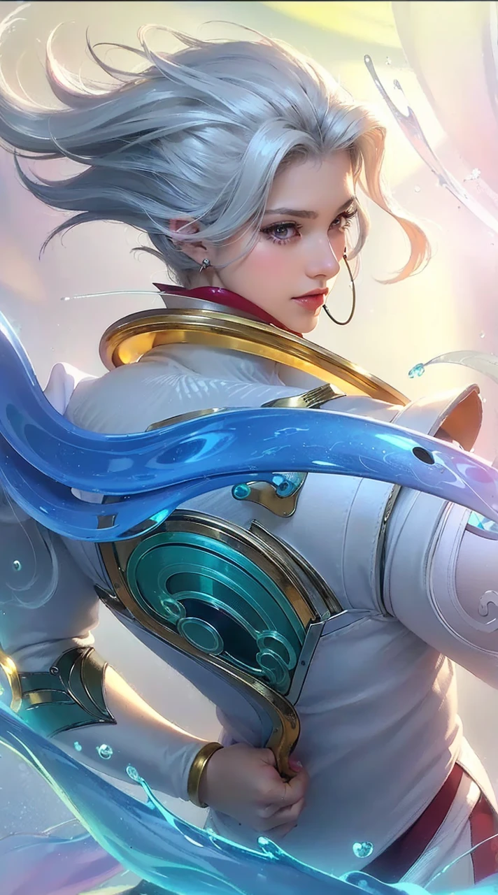 (8k, RAW photo, photorealistic:1.25) ,( lipgloss, eyelashes, gloss-face, glossy skin, best quality, ultra highres, depth of field, chromatic aberration, caustics, Broad lighting, natural shading,) looking at viewer with a serene and goddess-like happiness,