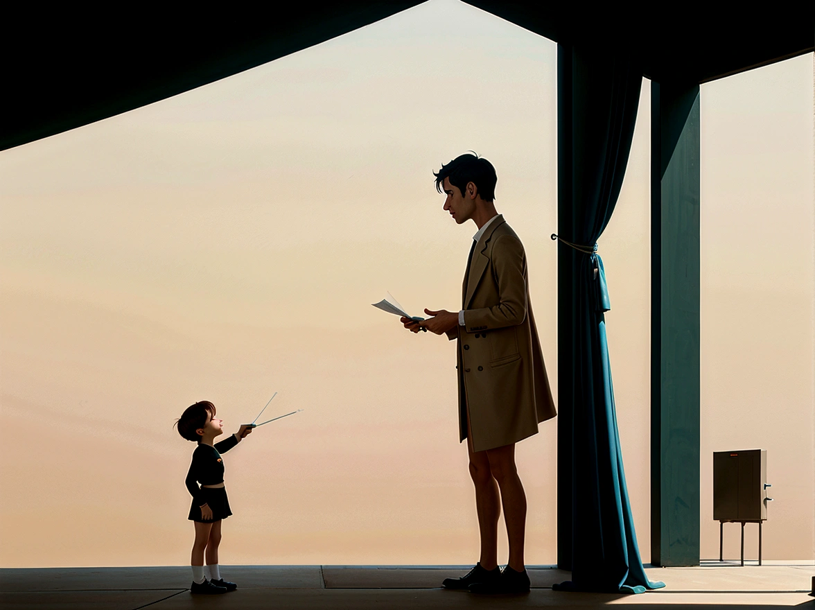 Social Secrets, by Alessandro Gottardo, painting