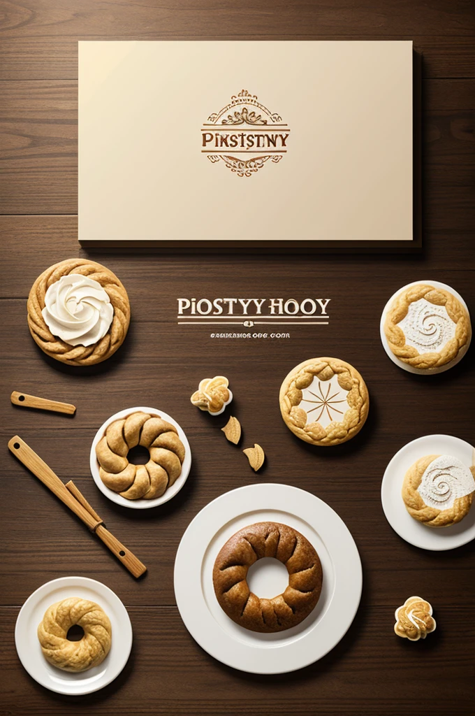Create a logo for a pastry shop