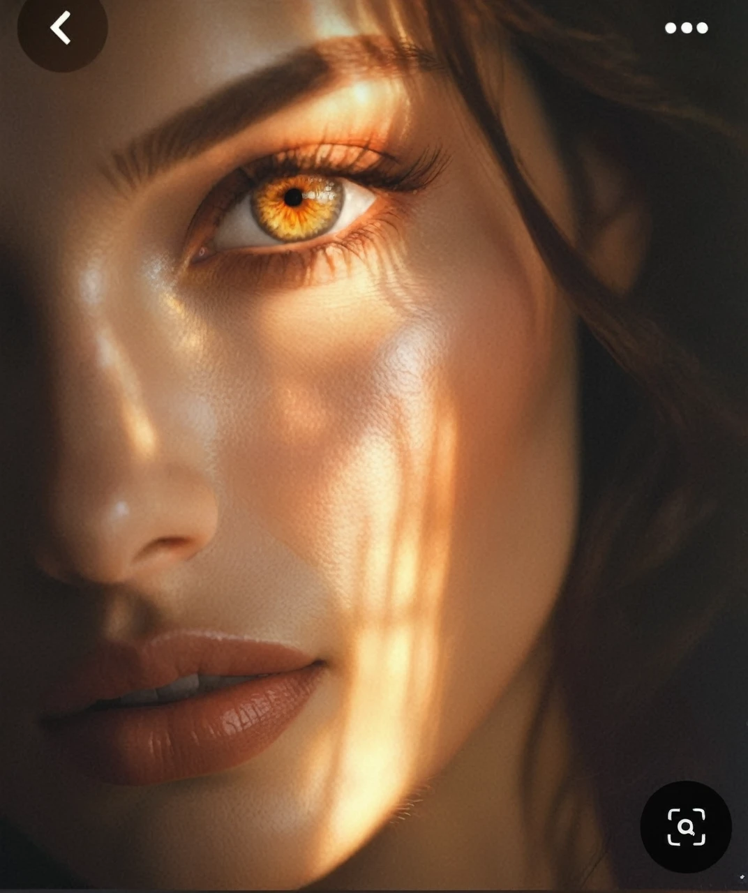 1girl, artistic photography style, warm color scheme, best quality,4k,8k,highres,masterpiece:1.2),ultra-detailed,(realistic,photorealistic,photo-realistic:1.37),HDR,studio lighting,extreme detail description,professional,vivid colors,bokeh a beautiful girl, (best quality,4k,8k,highres,masterpiece:1.2),ultra-detailed, (realistic,photorealistic,photo-realistic:1.37), colorful,vibrant colors, smooth,sharp focus,(female:1.1), portrait, sunbeams serve the girl's face, her brown eyes glow from the sun, eyelids are clearly visible.
