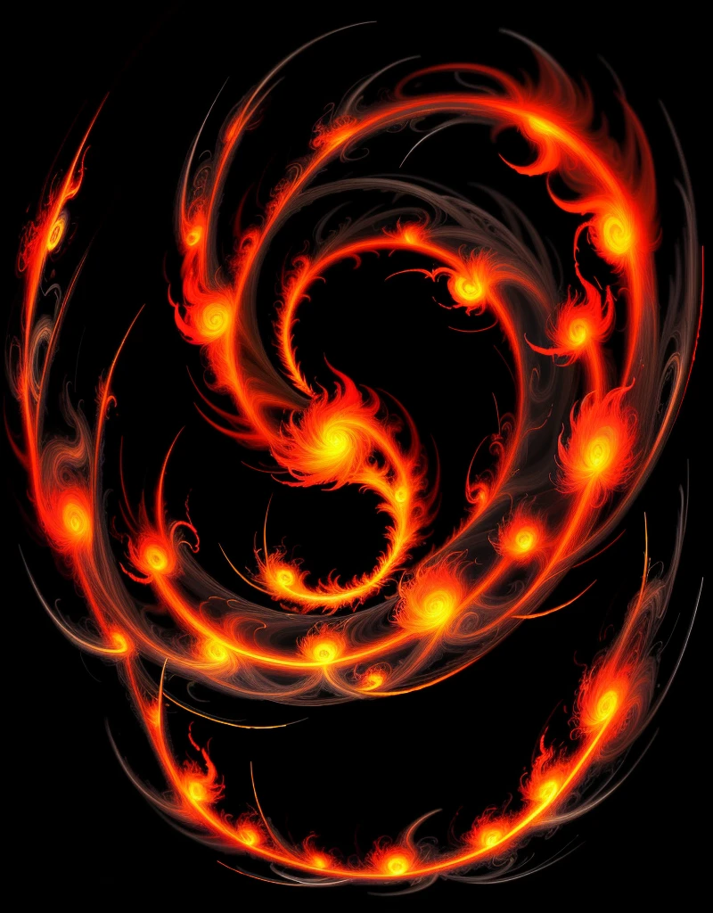 Phoenix,Flames swirl around a spiral object on a dark background, Engulfed in raging fire, Flame vortex, Flame Vortex, Fire, Rotating Flame Universe, ''Phoenix壁纸, Fire power fire whirlwind, Phoenix艺术, Highly detailed flame tendrils, Flame Arc, Gorgeous fiery explosion,The background is a gushing flame