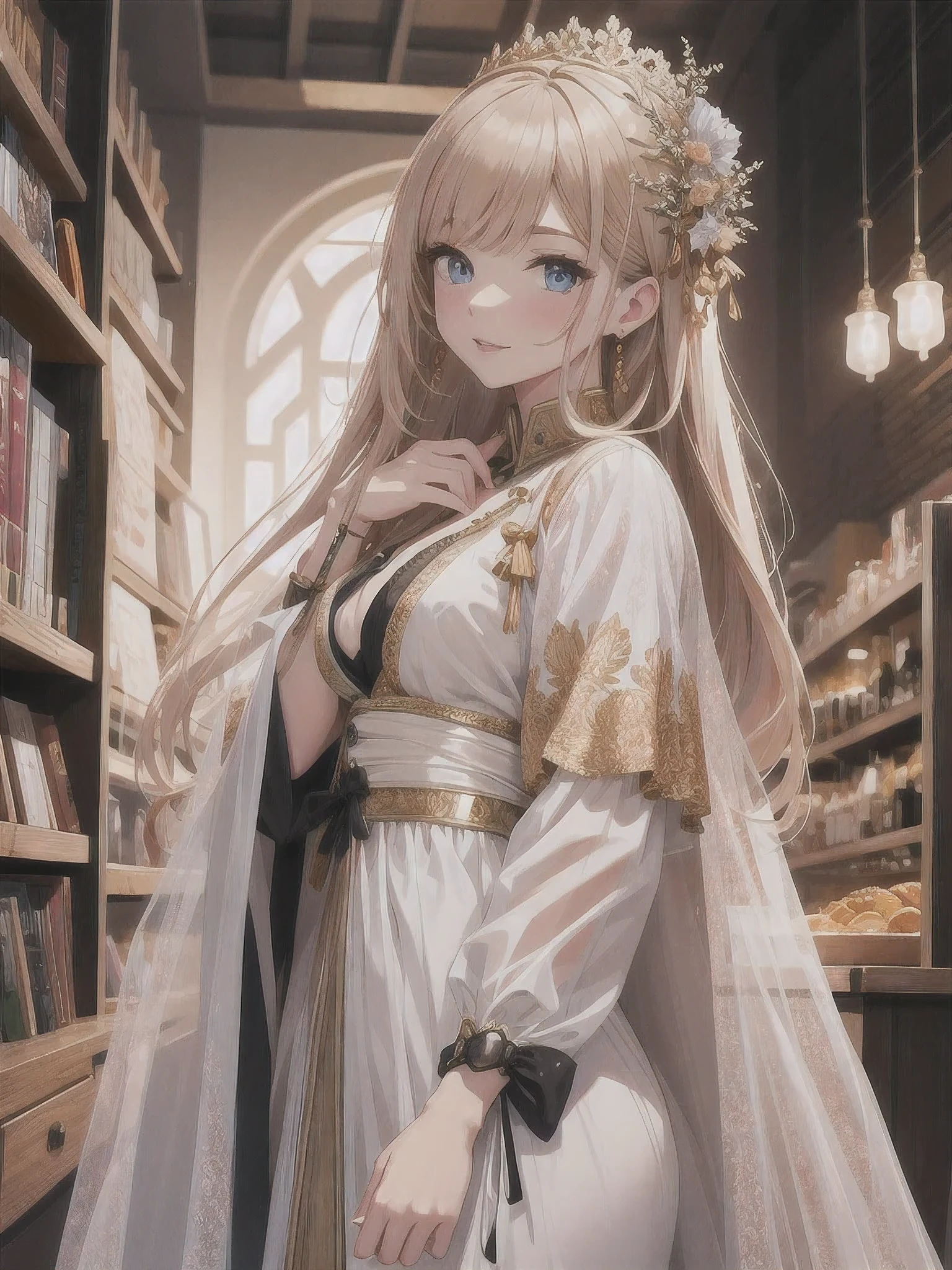 ((Very detailed), #8d93c8 Background, room, room, sofa, bed, morning, coffee, bread, pillow, cushion, morning, Sunday, sunday, Remote controller, lamp, Rich gradation), ((Cinematic), Warm and soft lighting), ((Ultra-detailed, Beautiful Face, 1 girl), Very detailed, whole body, cute, Beautiful eyes drawn in detail, Happy, smile, Sitting, reading book, one girl, sitting, short hair, brown hair, relax, room wear, knit cardigan, Mokomoko socks, Morning relaxation, Relax)