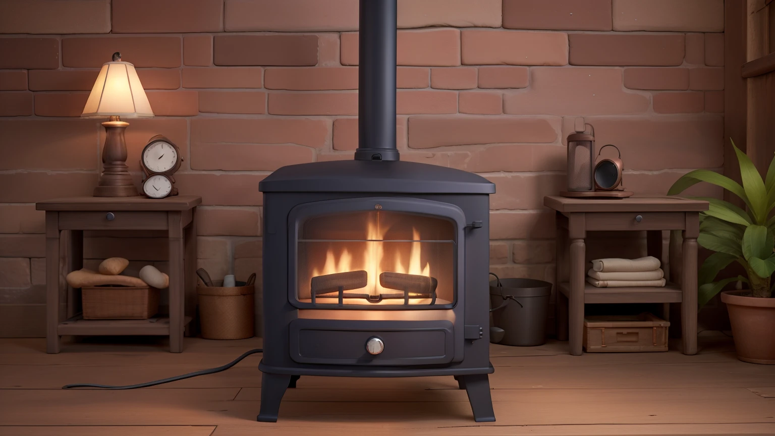 Simple heater. ((best quality))