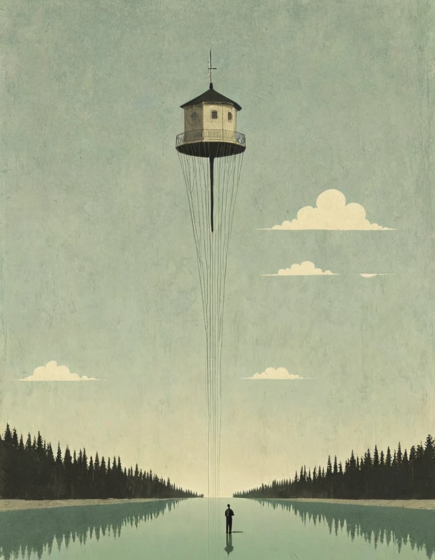 Capital Manipulation, by Alessandro Gottardo, painting