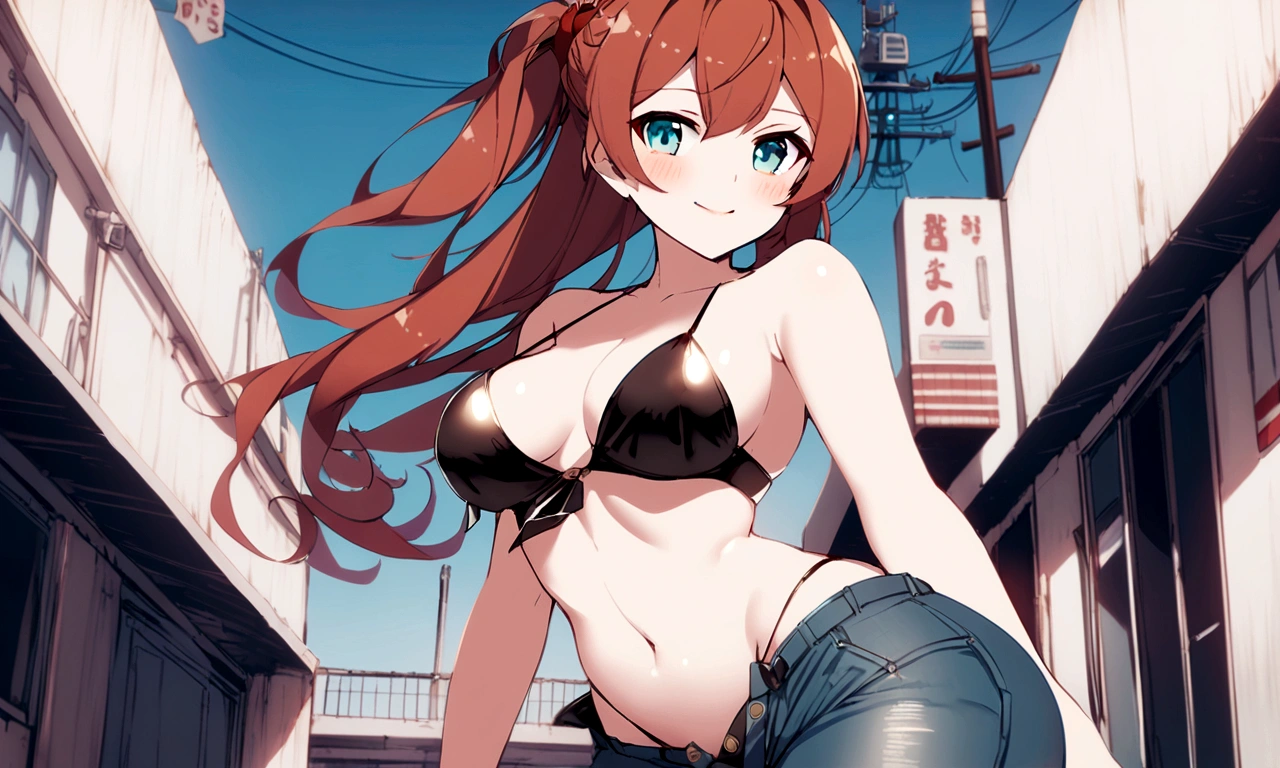 abukuma_(kancolle), kantai_collection, 1girl, blonde_hair, blue_eyes, bikini, medium breasts, beautiful body