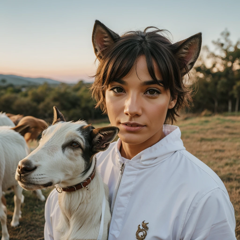 5 dog looking exactly like goat