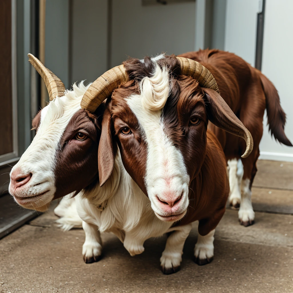 goat looking like 5dog