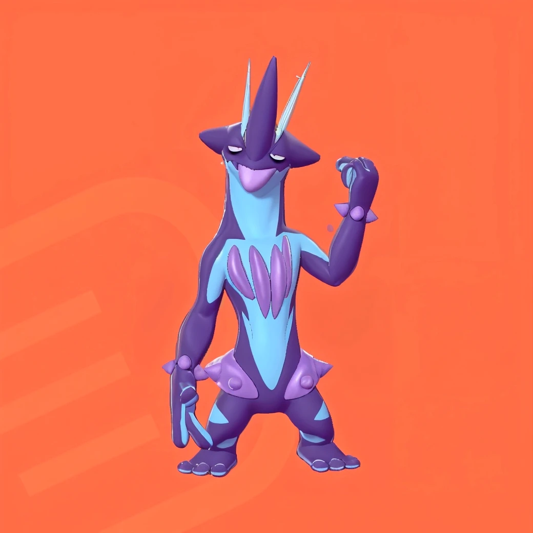 Pixel art of pokemon wearing Digimon outfit from all angles