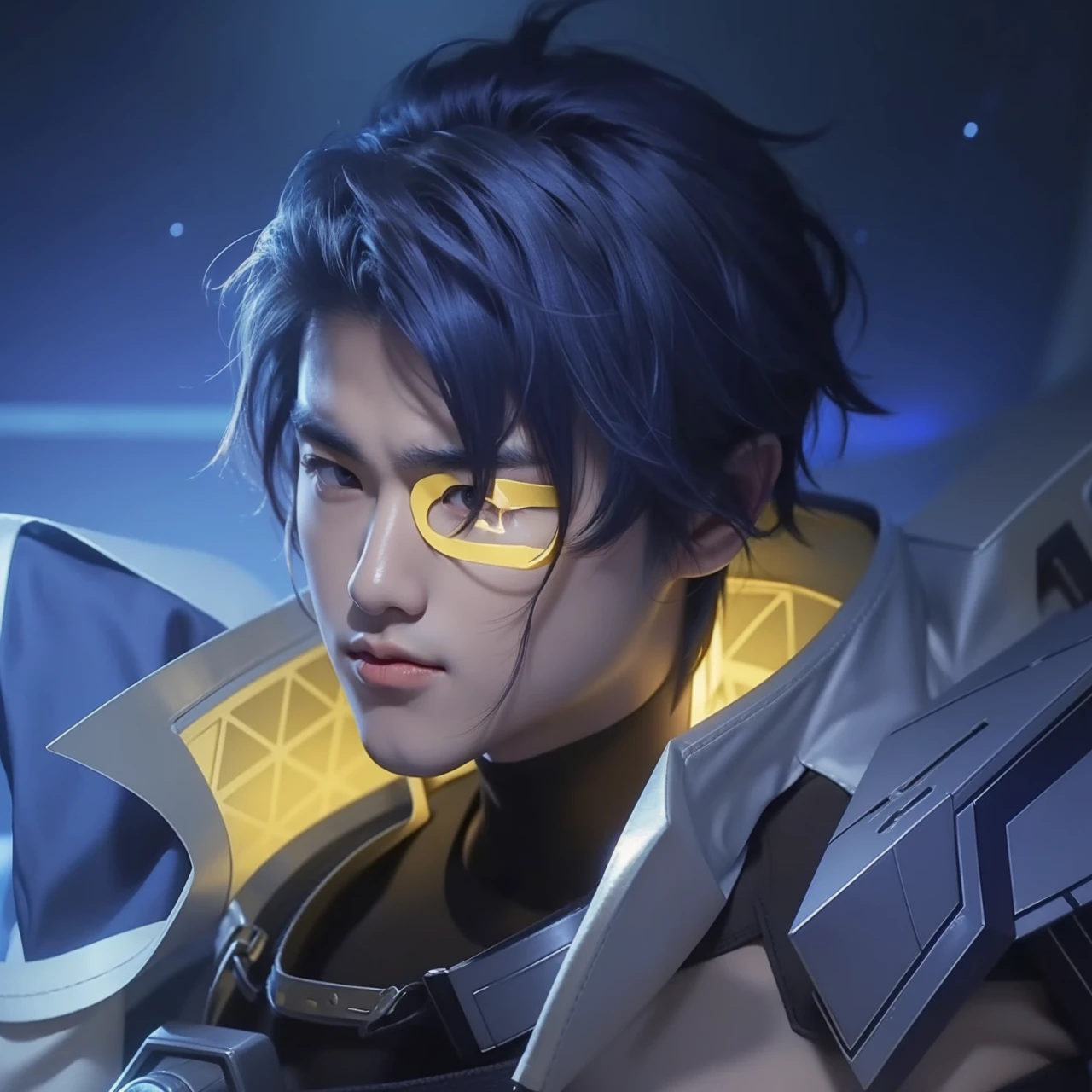 Korean, leotard , bulge , whole body , realistic handsome Korean face , natural muscles , beardless face、masterpiece、A high resolution、hyperrealism、detailed face、solo、a men、glowing skin、(Asian)、(young、teenager)、Handsome、detailed background、Handsome