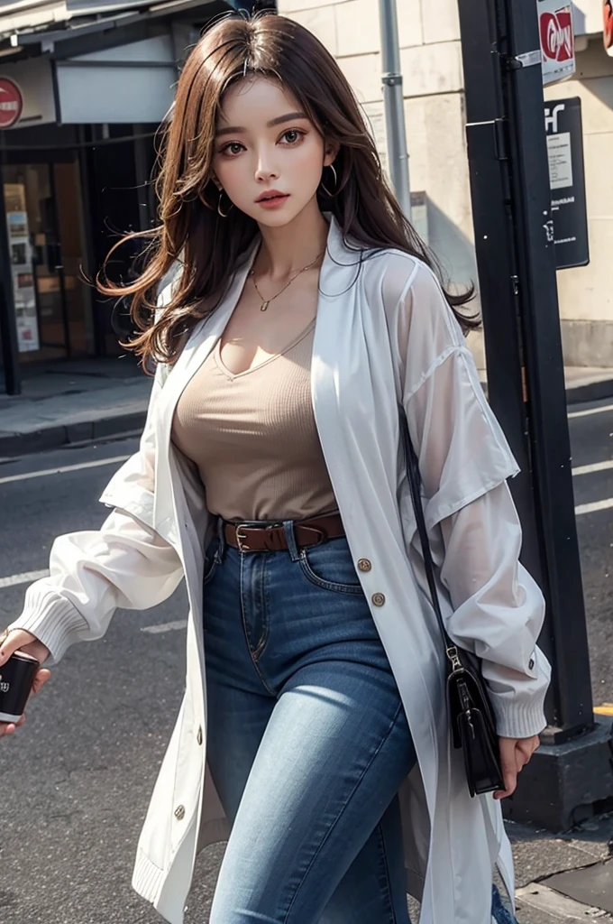 Drape sun-proof shirt jacket for women, new loose casual layered outerwear cardigan, thin see-through chiffon top trend