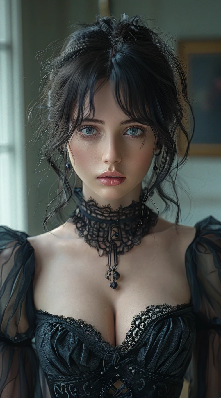 Haman Kahn, One person, Mature Woman, masterpiece, Spacenoid Queen, spouse, goddess, Realistic, Mature Woman, Realistic shading, Smooth Lightning, High resolution, 8k, Absurd, high quality, Incredible detail, Body Accessories, elegant, wallpaper