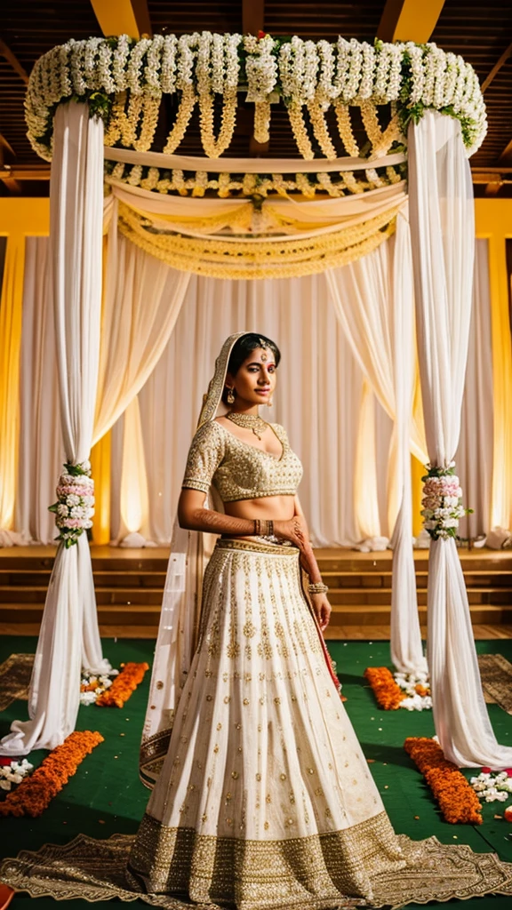 Indian wedding outside decorations