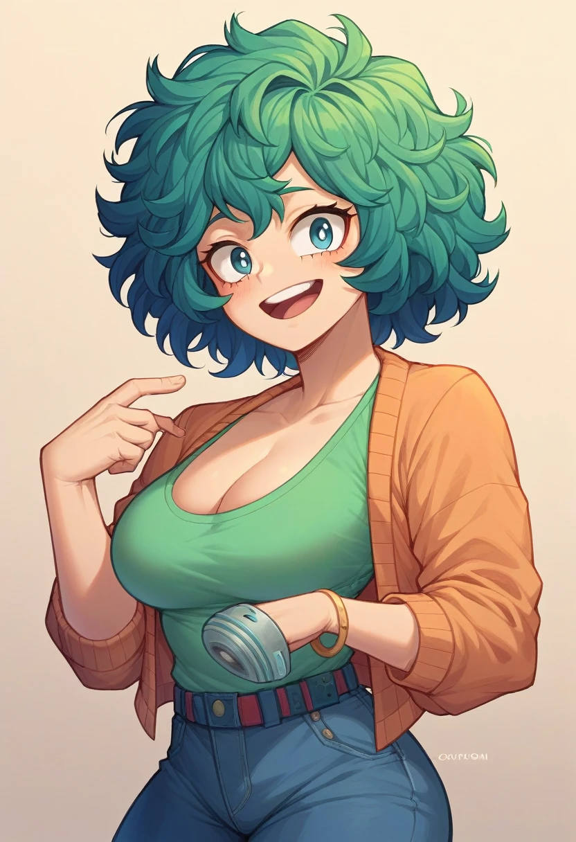 My hero academia, pelo blanco con rojo, ojos de color blangos y azules con el uniforme de la ua