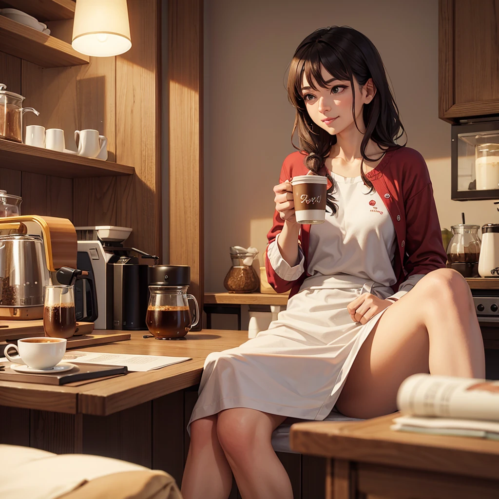 coffee in morning