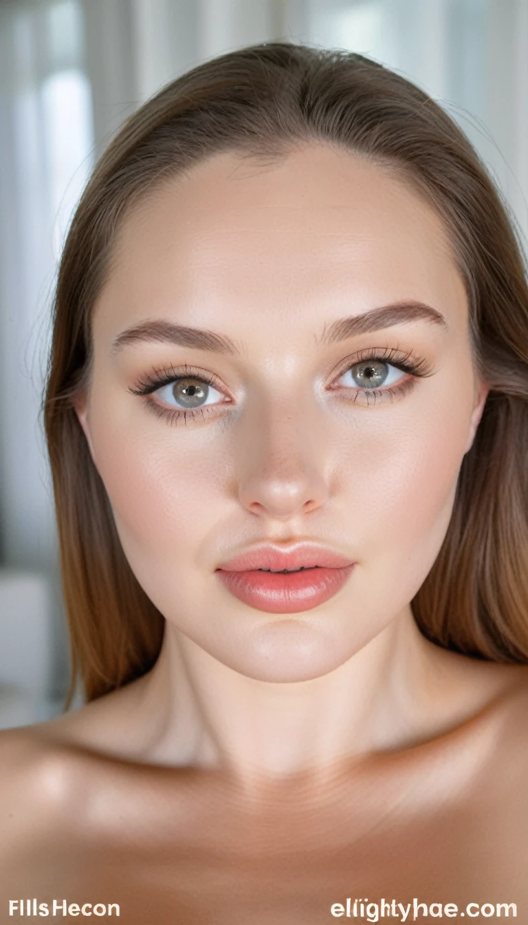 European,Slightly chubby face shape,White skin,Exquisite facial features,Positive face,4k,Clear picture quality,