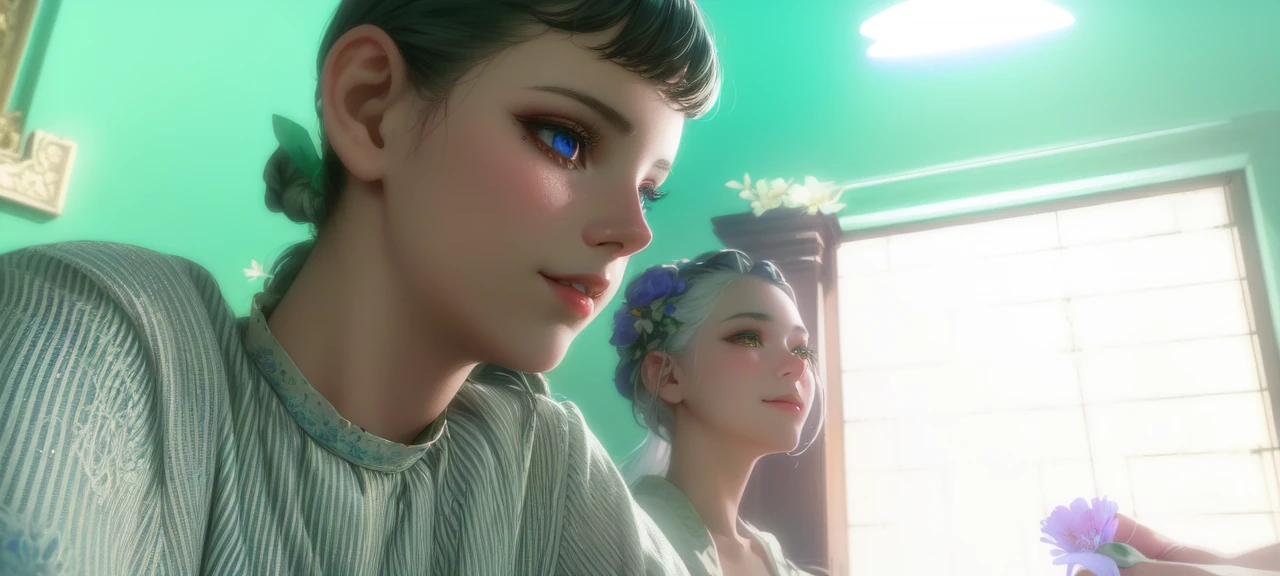 masterpiece, best quality, 1girl, (colorful),(finely detailed beautiful eyes and detailed face),cinematic lighting,bust shot,extremely detailed CG unity 8k wallpaper,white hair,solo,smile,intricate skirt,((flying petal)),(Flowery meadow) sky, cloudy_sky, building, moonlight, moon, night, (dark theme:1.3), light, fantasy,