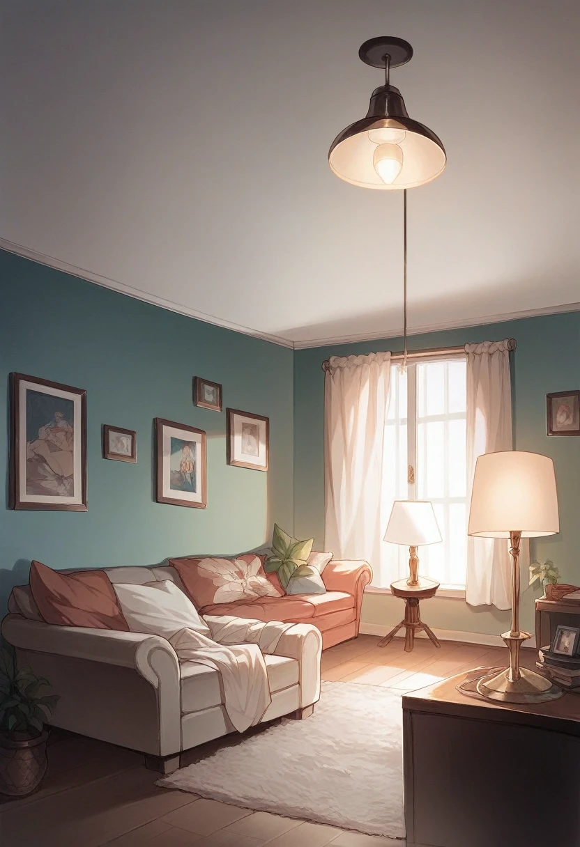 Living room ceiling lamp design ideas (insert text into the photo, one photo for each lamp, do not put photos together. Photos need to accompany the living room for an overview)