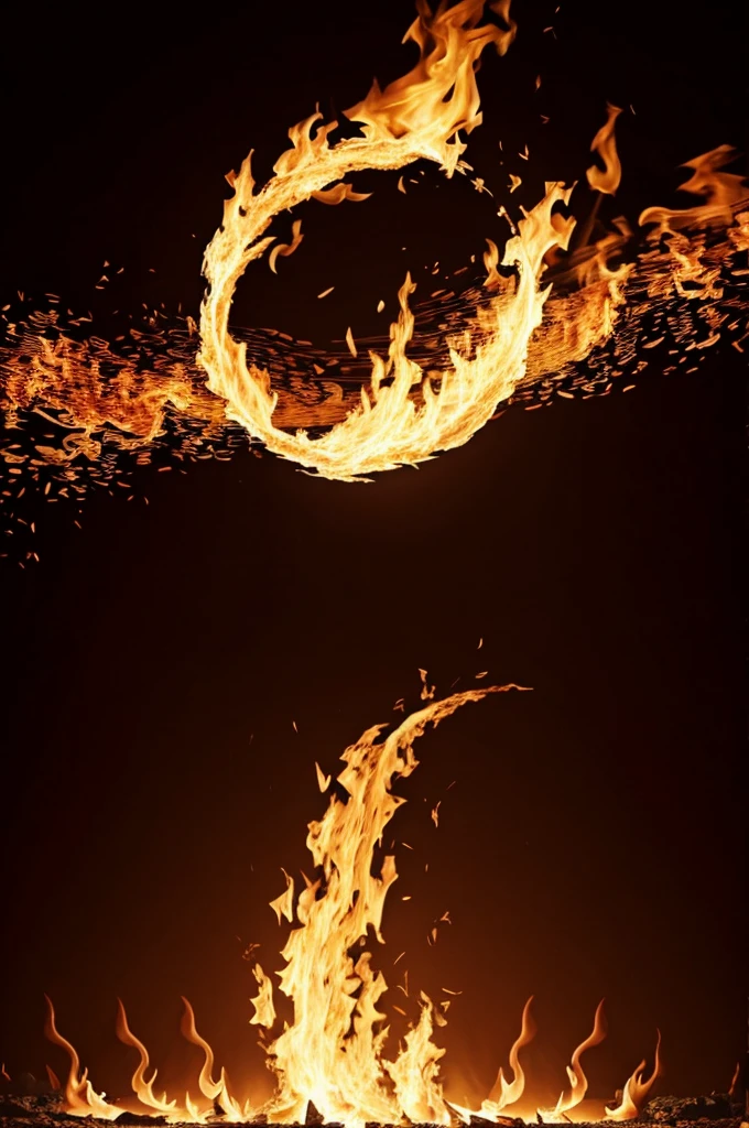 A symbol of fire 
