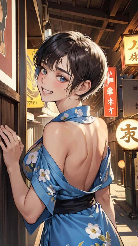 best quality,masterpiece,1girl,solo,(((NSFW))),(((9years old))),japanese girl,an extremely cute and beautiful girl,highly detailed beautiful face and eyes,petit,cute face,lovely face,baby face,shy smile,show teeth,black hair, short hair,Hairless pussy,flat chest,skinny,slender,(((wearing a wet thin blue floral mini shamfoo))),(((standing in a Chinese THouse))),she is looking at the viewer,hands pull off clothes,(undress:1.1),(no panties:1.1),(legs spread wide:1.1),(no bra:1.1)