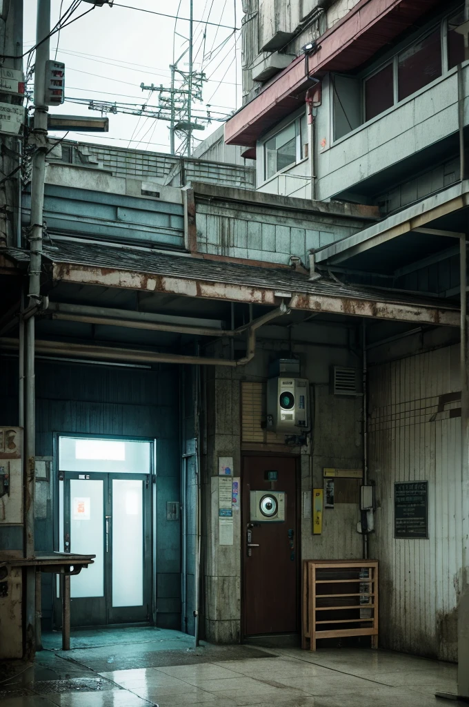 Station in Another World、One man、A strange unmanned station、Creepy