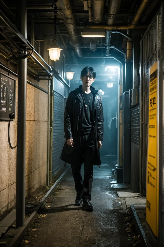 Underworld Station、spooky、dim、One man