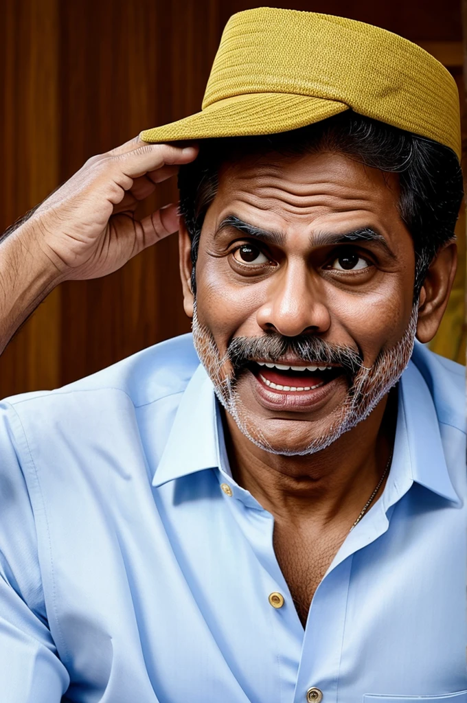 Generate Chandrababu funny image