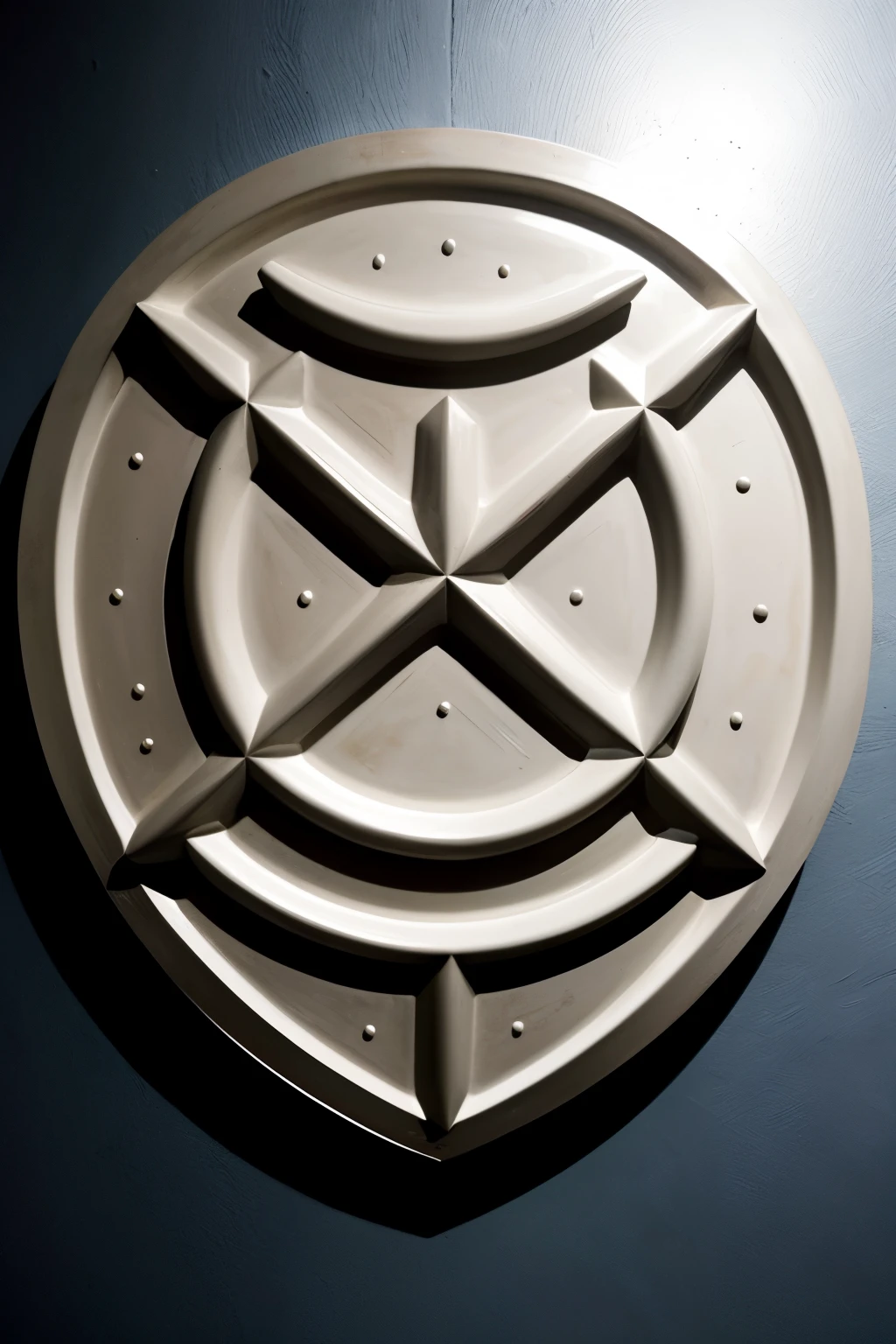 Dibuja un escudo:
Un escudo simple con bordes redondeados.
Add the foam design inside the shield:
Make an abstract foam or bubble design inside the shield.
Add cleansing waves emanating from the shield:
Smooth curved lines extending from the shield outward.
Escribe el nombre de la marca debajo del escudo:
Use a modern and clear typography.