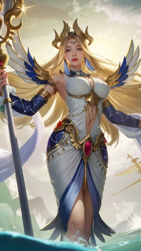 Beauty, (big boobs:1.4), glowing skin