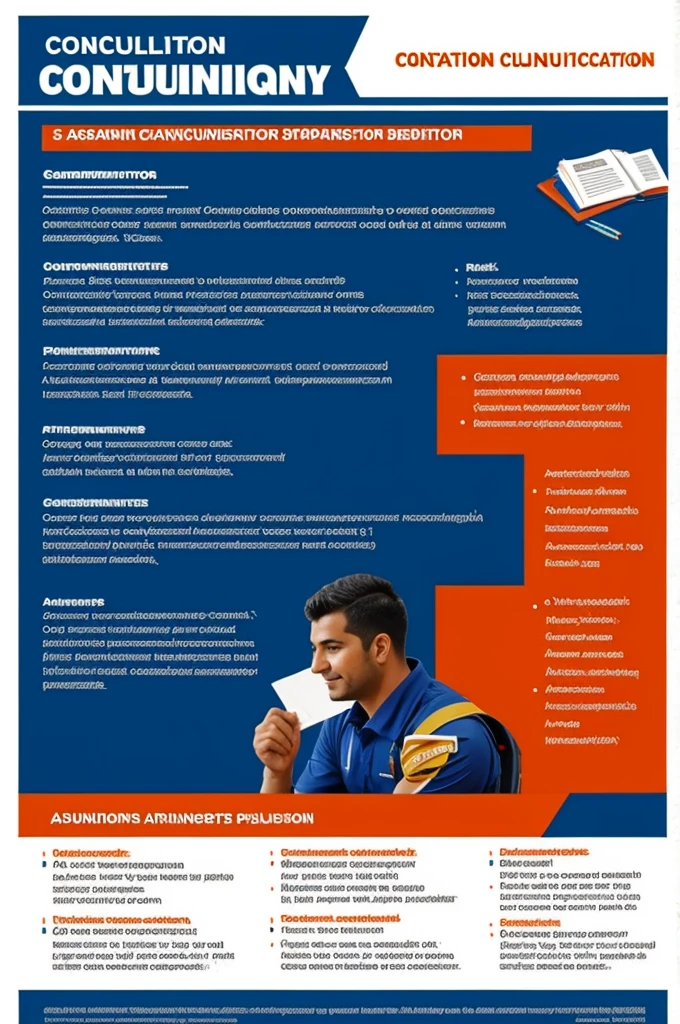 Flyer de cursos de contabilidad